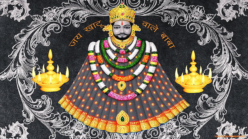Top 10 Latest & Update Khatu Shyam Baba & â Shri Khatu Shyam Ji. Jai Shri Khatu Wale Shyam Khatu Shyam Jai Shree Shyam at Khatu Shyam temple, HD wallpaper